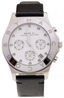 Horlogeband Marc by Marc Jacobs MBM1189 Leder Zwart