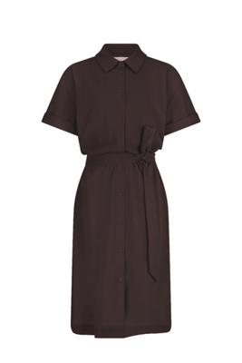Louni blouse dress - espresso - 91543