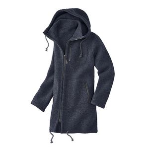 Walkstof parka MU-PATRICK, marine XXL