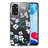 Xiaomi Redmi 10 | Redmi Note 11 4G Uniek | TPU Case | Blossom White