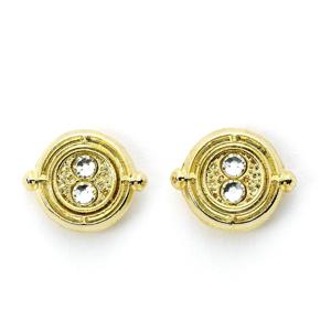 Harry Potter Earrings Time Turner (Gold Plate