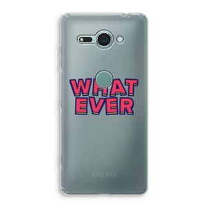 Whatever: Sony Xperia XZ2 Compact Transparant Hoesje