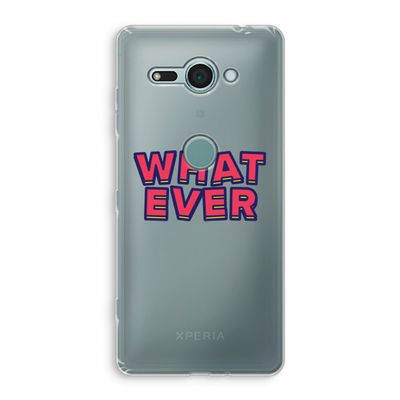 Whatever: Sony Xperia XZ2 Compact Transparant Hoesje