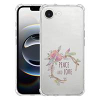Apple iPhone 16e Hoesje - Boho Text TPU Antishock Apple iPhone 16e Hoesje - Boho Text TPU Antishock