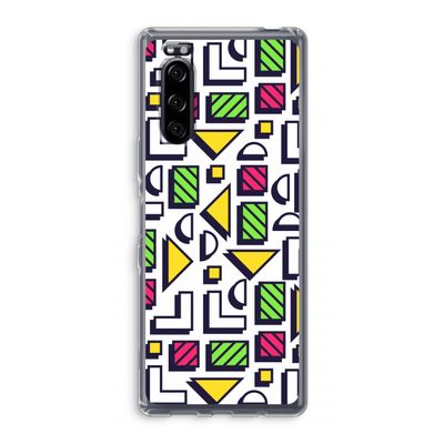 8-bit N°4: Sony Xperia 5 Transparant Hoesje