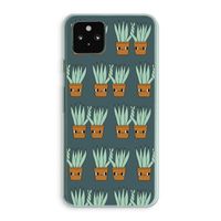Sansevieria: Google Pixel 5a 5G Transparant Hoesje