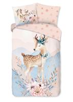 Good Morning Kinderdekbedovertrek "bambi" - Multi - (140x200/220 cm) - Katoen Flanel