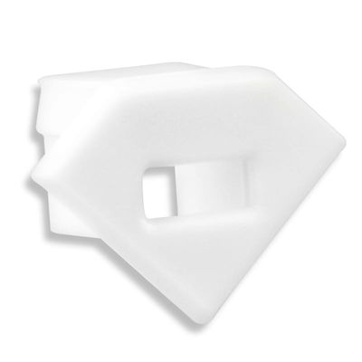 Eindkap E42 kabelinvoer wit voor LED profiel PO23
