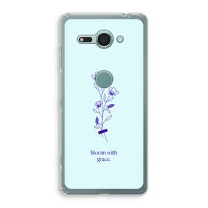 Bloom with grace: Sony Xperia XZ2 Compact Transparant Hoesje