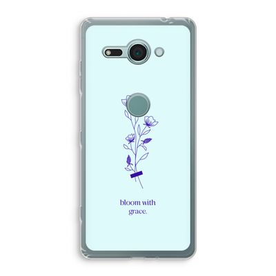 Bloom with grace: Sony Xperia XZ2 Compact Transparant Hoesje