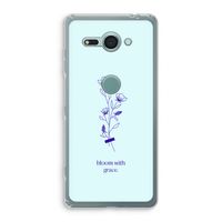 Bloom with grace: Sony Xperia XZ2 Compact Transparant Hoesje Bloom with grace: Sony Xperia XZ2 Compact Transparant Hoesje