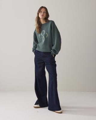 Summum Jersey Soft Sweat 3s5212-30413 Sweater 650 Emerald Green