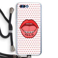 Yolo Denise: Honor 10 Transparant Hoesje met koord