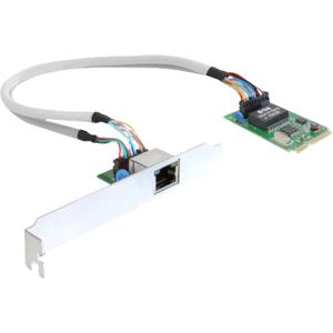 DeLOCK DeLOCK MiniPCIe I/O PCIe full size 1 x Gigabit Lan