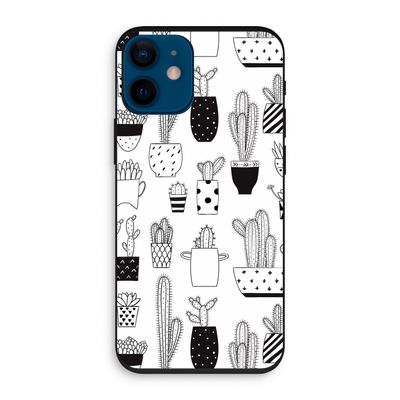 Cactusmotief: iPhone 12 mini Biologisch afbreekbaar hoesje