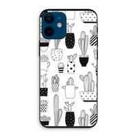 Cactusmotief: iPhone 12 mini Biologisch afbreekbaar hoesje