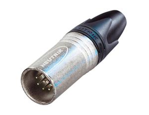 Neutrik NC7MXX XLR-connector Stekker, recht Aantal polen: 7 Zilver 1 stuk(s)