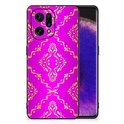 Back Cover OPPO Find X5 Barok Roze
