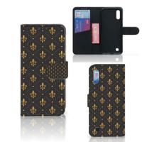Samsung Galaxy M10 | Telefoon Hoesje | Franse Lelie | Portemonnee hoesje