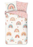 Good Morning Kinderdekbedovertrek "regenbogen" - Multi - (140x200/220 cm) - Katoen
