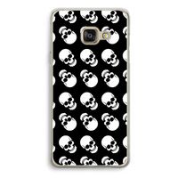 Musketon Skulls: Samsung Galaxy A3 (2016) Transparant Hoesje