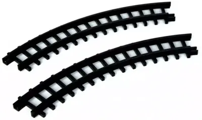 Lemax curved track for christmas express s/2 kerstdorp accessoire 2013