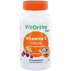 Vitamine C 250 mg met 25 mg bioflavonoïden (kind)
