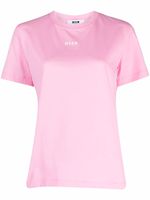 MSGM t-shirt à logo imprimé - Rose