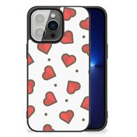 iPhone 13 Pro Back Case Hearts