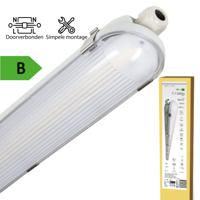 LED's Light Pro Philipps Koppelbare TL armatuur 150 cm - 40W - Energielabel B - Dimbaar licht - 7200 lm - 180Lm/W - IP65 - 4000K - IK08