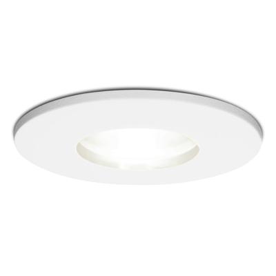 Barcelona - LED Inbouwspots - 5 Watt 400 lumen - 6000K Daglicht wit - GU10 - Dimbaar - Rond - IP44 voor badkamer, buiten en binnen - Wit