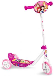 Disney Princess 3-wiel kinderstep meisjes vrijloop wit/roze
