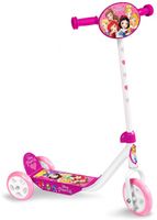 Disney Princess 3-wiel kinderstep meisjes vrijloop wit/roze