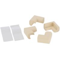 Gerimport Foam hoekbeschermers - voor de baby - 4x stuks - voor tafel / kasten - veiligheid kind