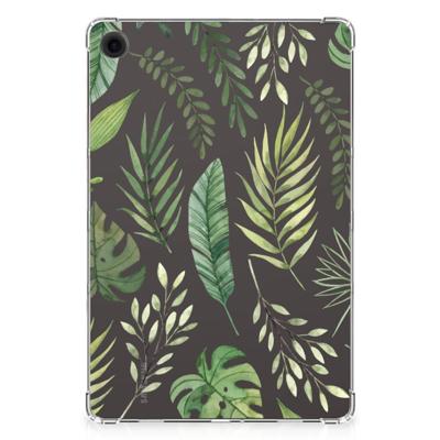 Samsung Galaxy Tab A9 Plus | Siliconen hoesje | Leaves