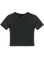 ENTIRE STUDIOS Micro cropped T-shirt - Gris