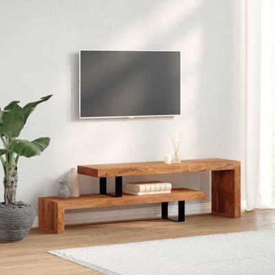 Tv-meubel massief acaciahout