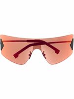 Marcelo Burlon County of Milan Eyewear lunettes de soleil Bolax - Rouge - thumbnail