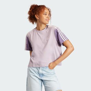 Essentials 3-Stripes Single Jersey Croptop
