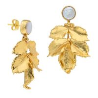 Goldplated Baroque Pearl Earring