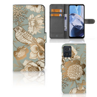 Hoesje voor Motorola Moto E22 | E22i Vintage Bird Flowers - thumbnail