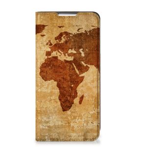 Samsung Galaxy S22 Plus Book Cover Wereldkaart