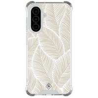 Samsung Galaxy A56 shockproof hoesje - Palmy leaves beige