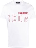 DSQUARED2 t-shirt à logo Icon imprimé - Blanc - thumbnail