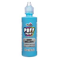 Tulip • dimensional fabric paint puff fluorescent blue 118ml