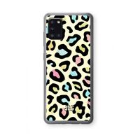 Leopard pattern: Samsung Galaxy A31 Transparant Hoesje