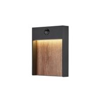 SLV Landelijke muurlampFlatt Sensor met bewegingssensor - 1002955
