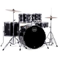 Mapex Comet Stage Dark Black 5-delig drumstel incl. bekkens en hardware