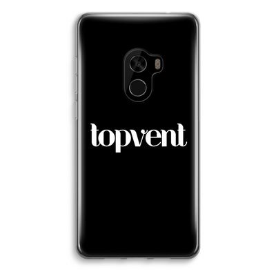 Topvent Zwart: Xiaomi Mi Mix 2 Transparant Hoesje