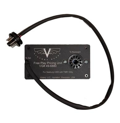 Seeburg V200 Free Play Adapter (Model met TSR1)